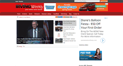 Desktop Screenshot of irvingweekly.com